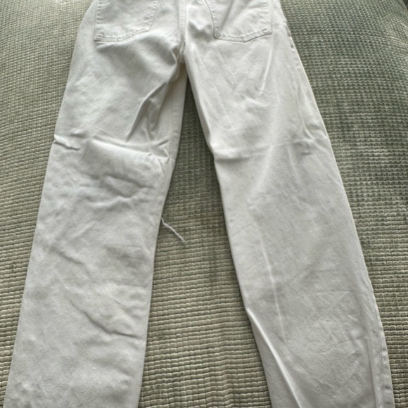 LOVERS + FRIENDS Ladies Size 24 Ryan High Rise Sustainable White Jeans LA - Picture 9 of 9